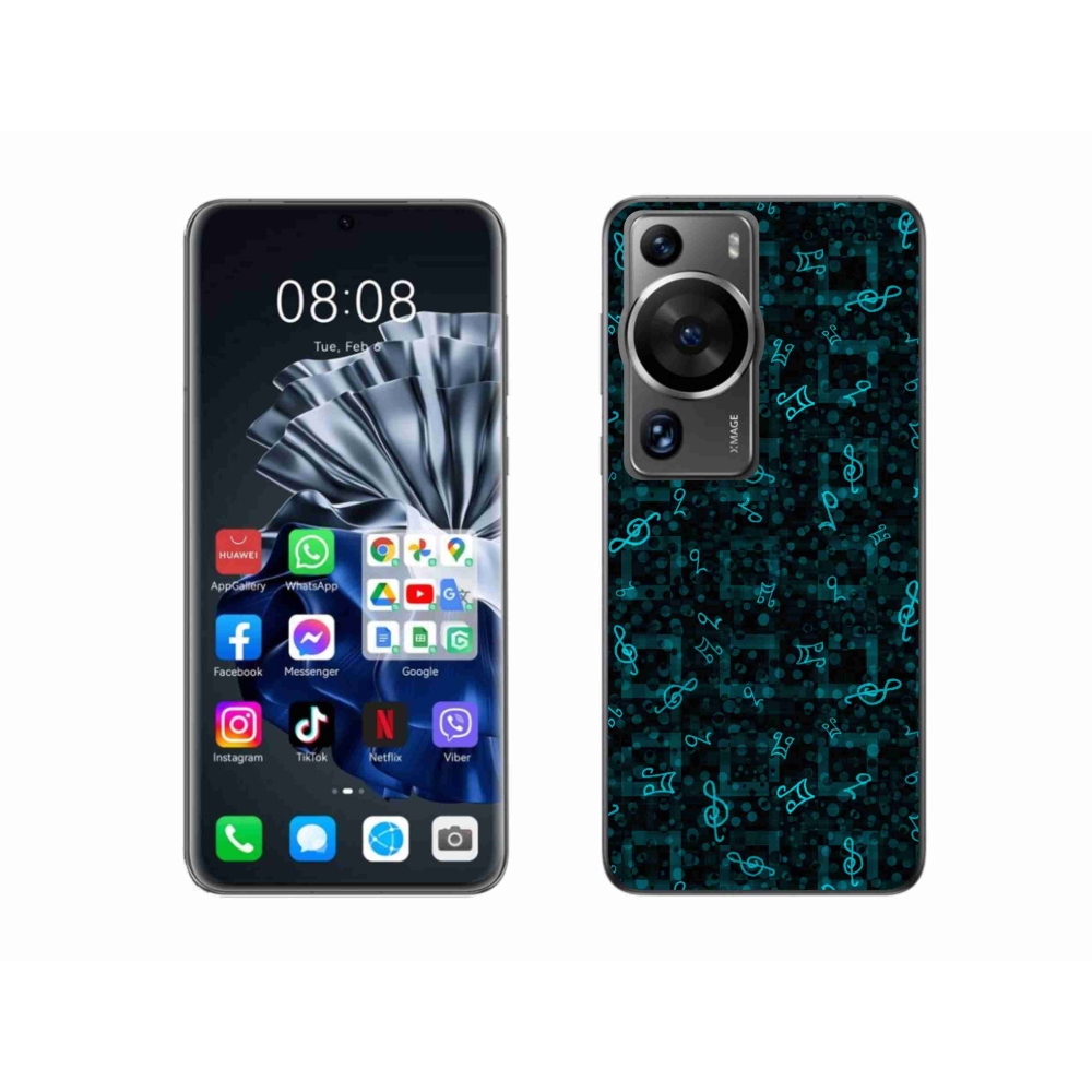 Gelový kryt mmCase na Huawei P60 Pro - noty 1