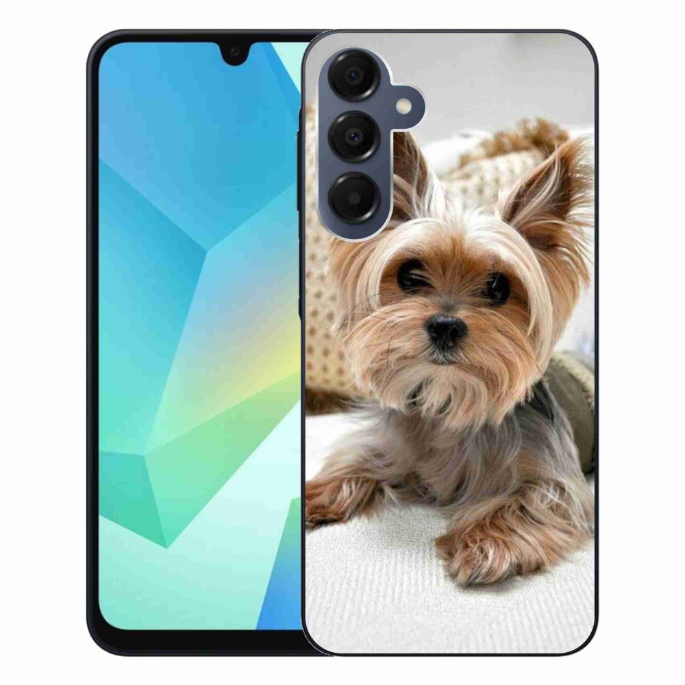Gelový obal mmCase na Samsung Galaxy A16 4G/5G - jorkšír 5