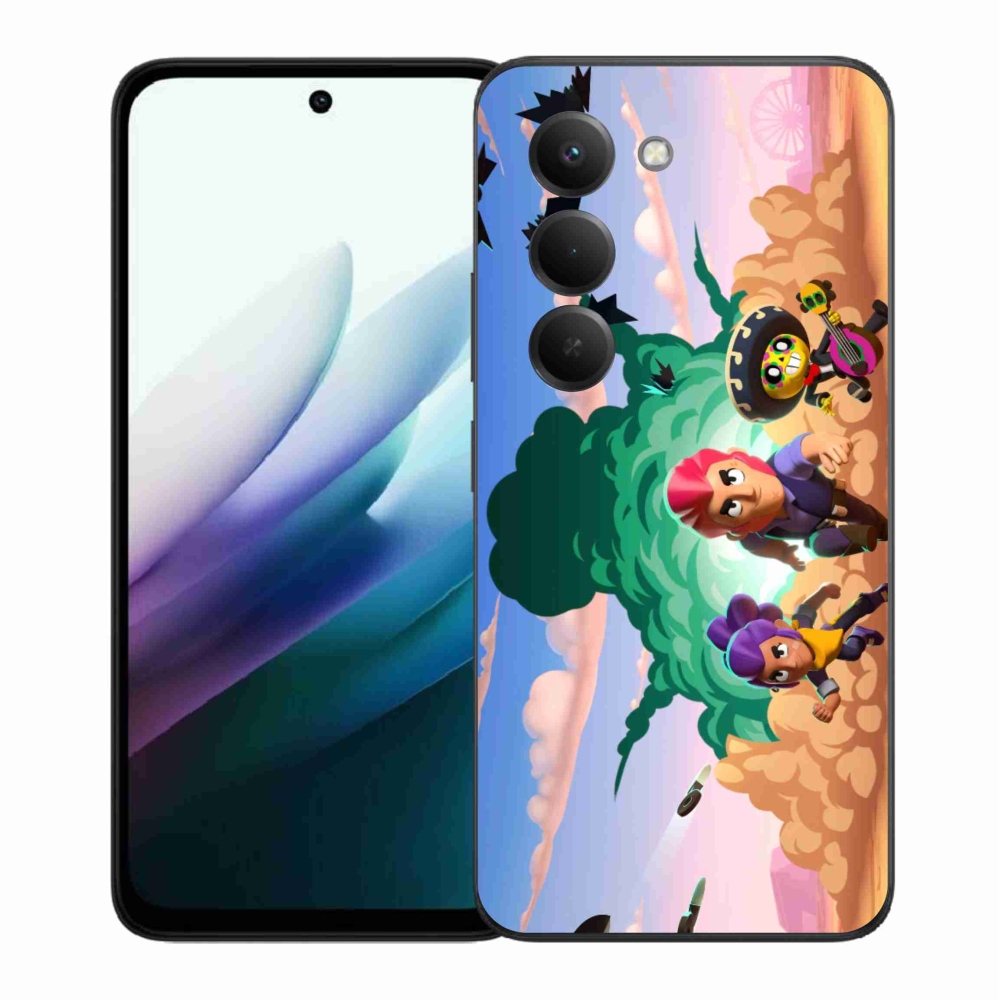 Gelový kryt mmCase na Xiaomi Redmi 15 4G/5G (171mm) - brawl stars