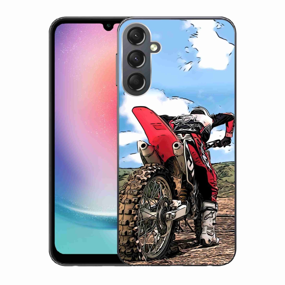 Gelový kryt mmCase na Samsung Galaxy A24 - moto