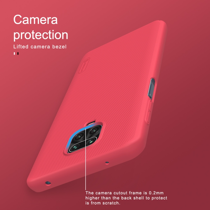 Nillkin Super Frosted Zadní Kryt pro Xiaomi Redmi Note 9 Pro/9S/9 Pro Max Black