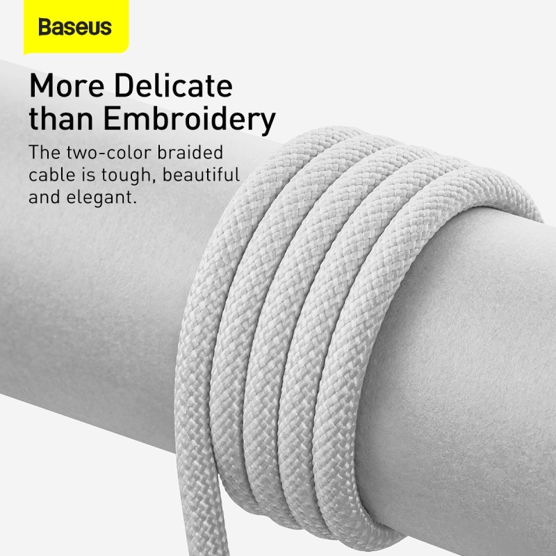 Baseus Dynamic Series Fast Charging Datový Kabel USB-A - Lighting 2.4A 1m White