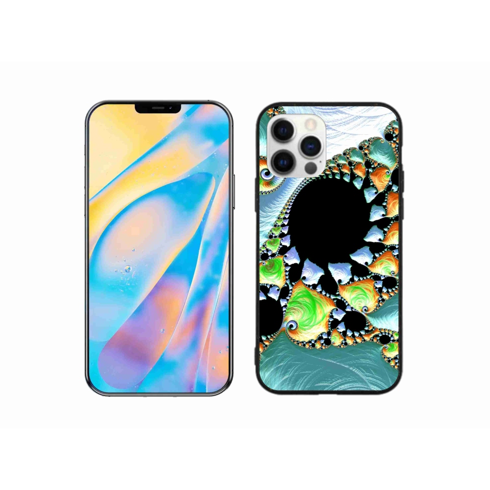Gelový kryt mmCase na iPhone 12 Pro - abstraktní motiv 21