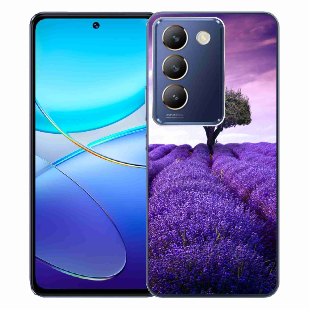 Gelový kryt mmCase na Vivo V40 SE 4G/5G - levandulová louka