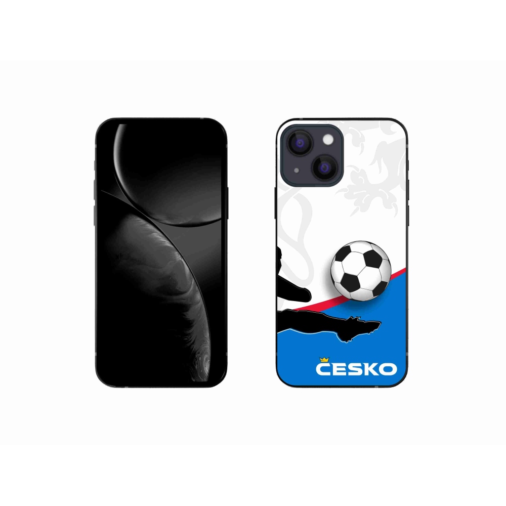 Gelový kryt mmCase na iPhone 13 mini 5.4 - fotbal Česko 3