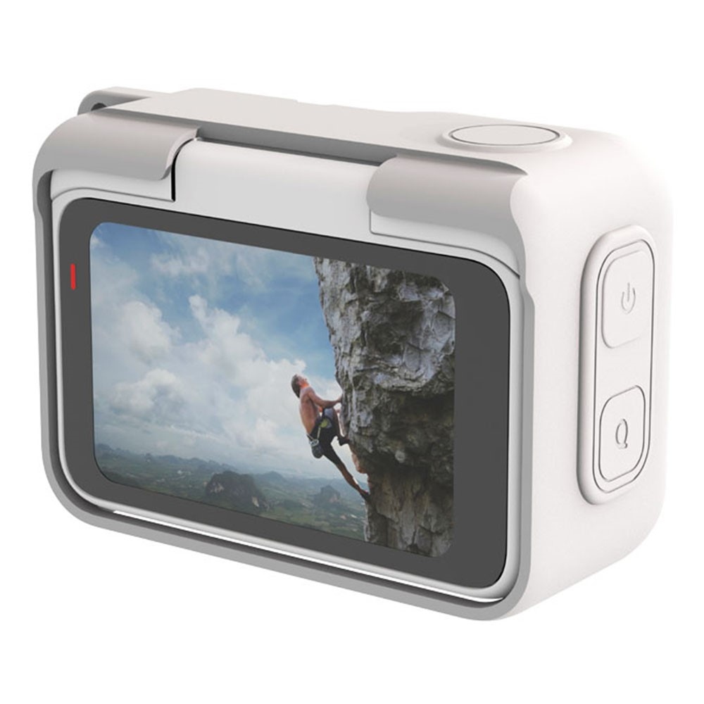 Silikonový ochranný obal s krytkou objektivu pro Insta360 GO Ultra – šedý