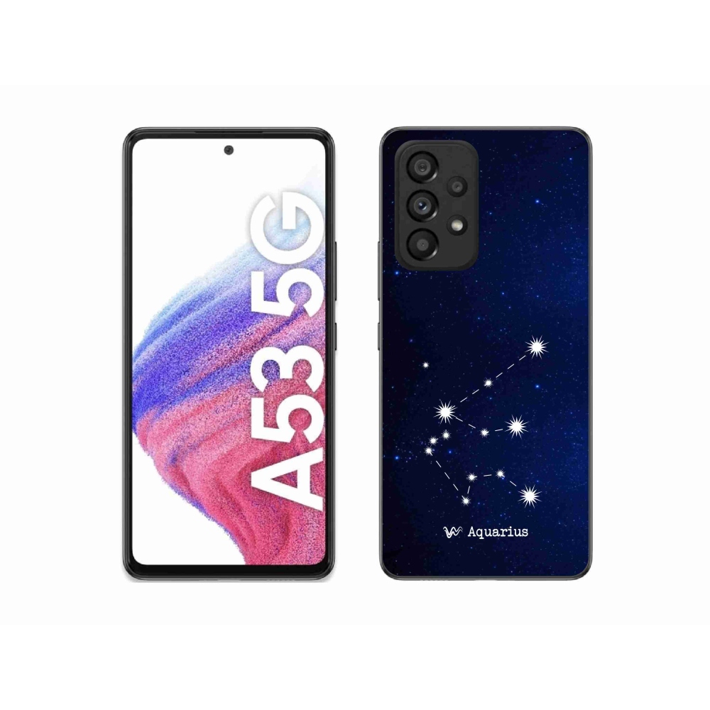 Gelový kryt mmCase na Samsung Galaxy A53 5G - souhvězdí Vodnáře