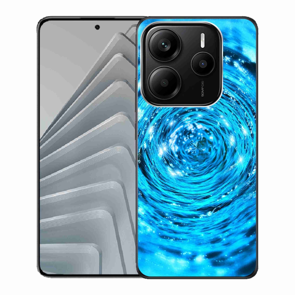 Gelový kryt mmCase na Xiaomi Redmi Note 14 5G - vodní vír