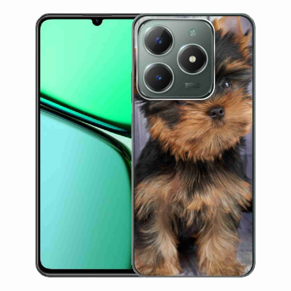 Gelový obal mmCase na Realme C61 - jorkšír 9