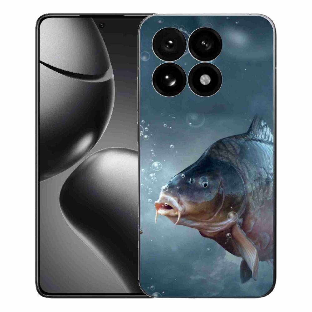 Gelový kryt mmCase na Xiaomi 15T - kapr a bublinky