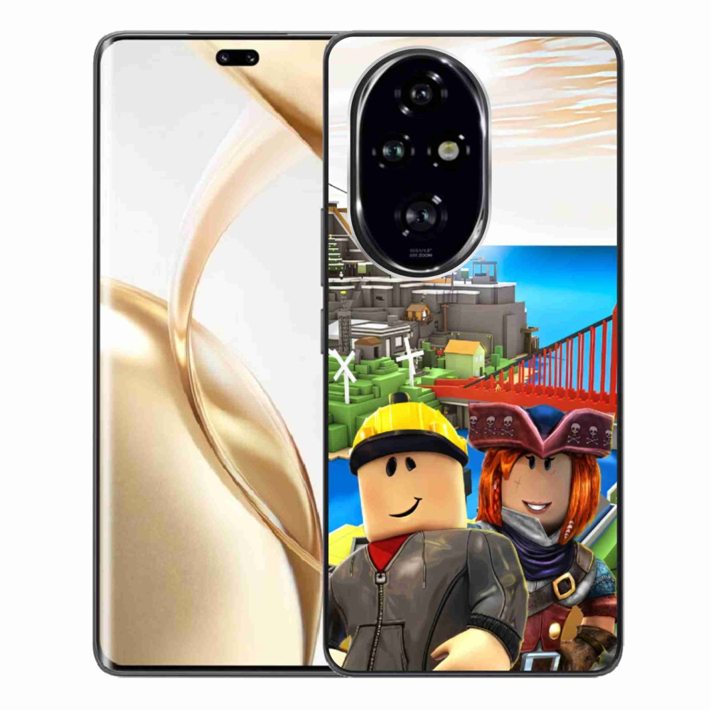 Gelový kryt mmCase na Honor 200 Pro 5G - roblox 1