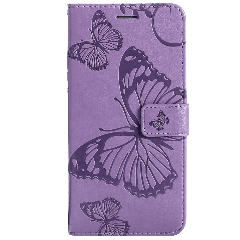 Big Buttefly knížkové pouzdro na Samsung Galaxy A13 5G/A04s - fialové