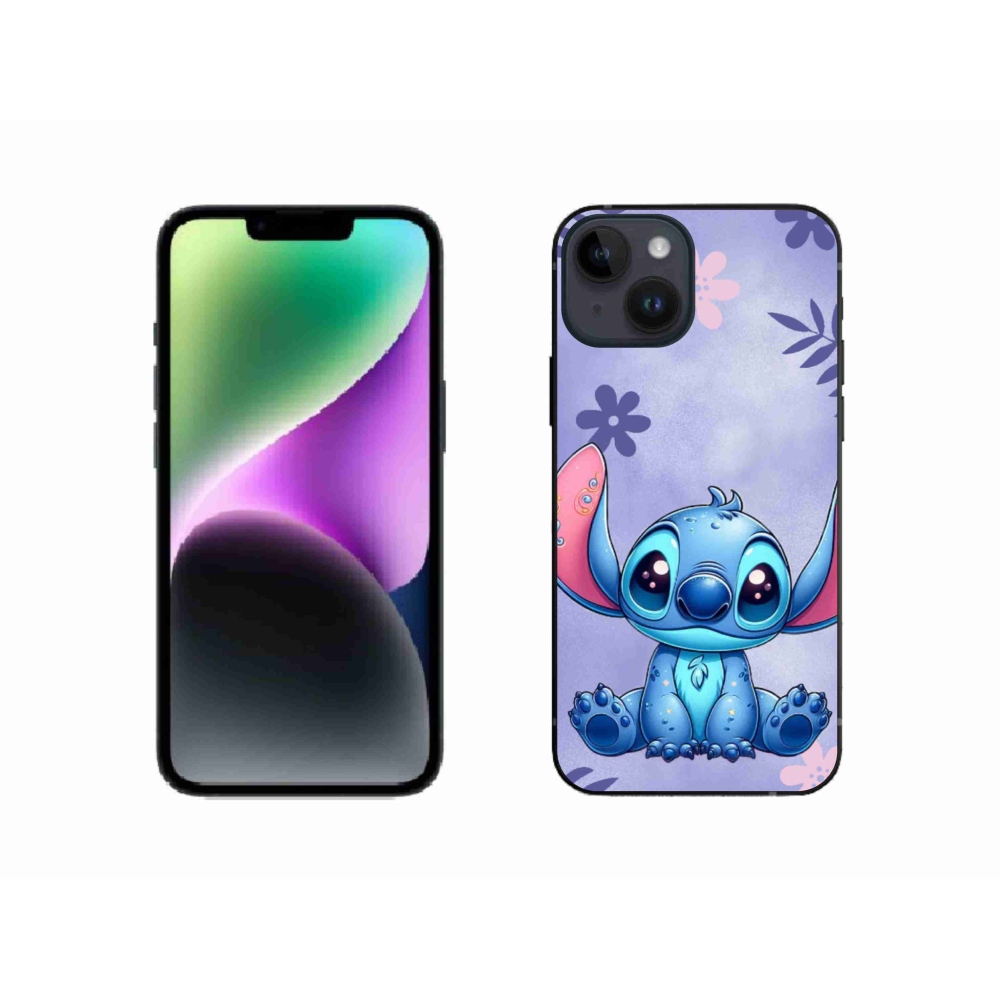 Gelový kryt mmCase na iPhone 14 - stitch