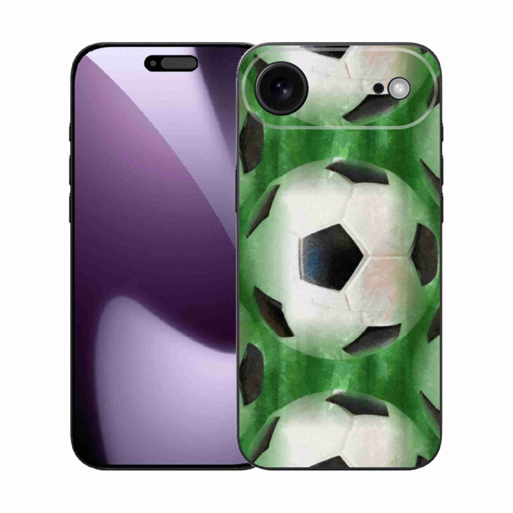 Gelový kryt mmCase na iPhone 17 Air - fotbalový míč