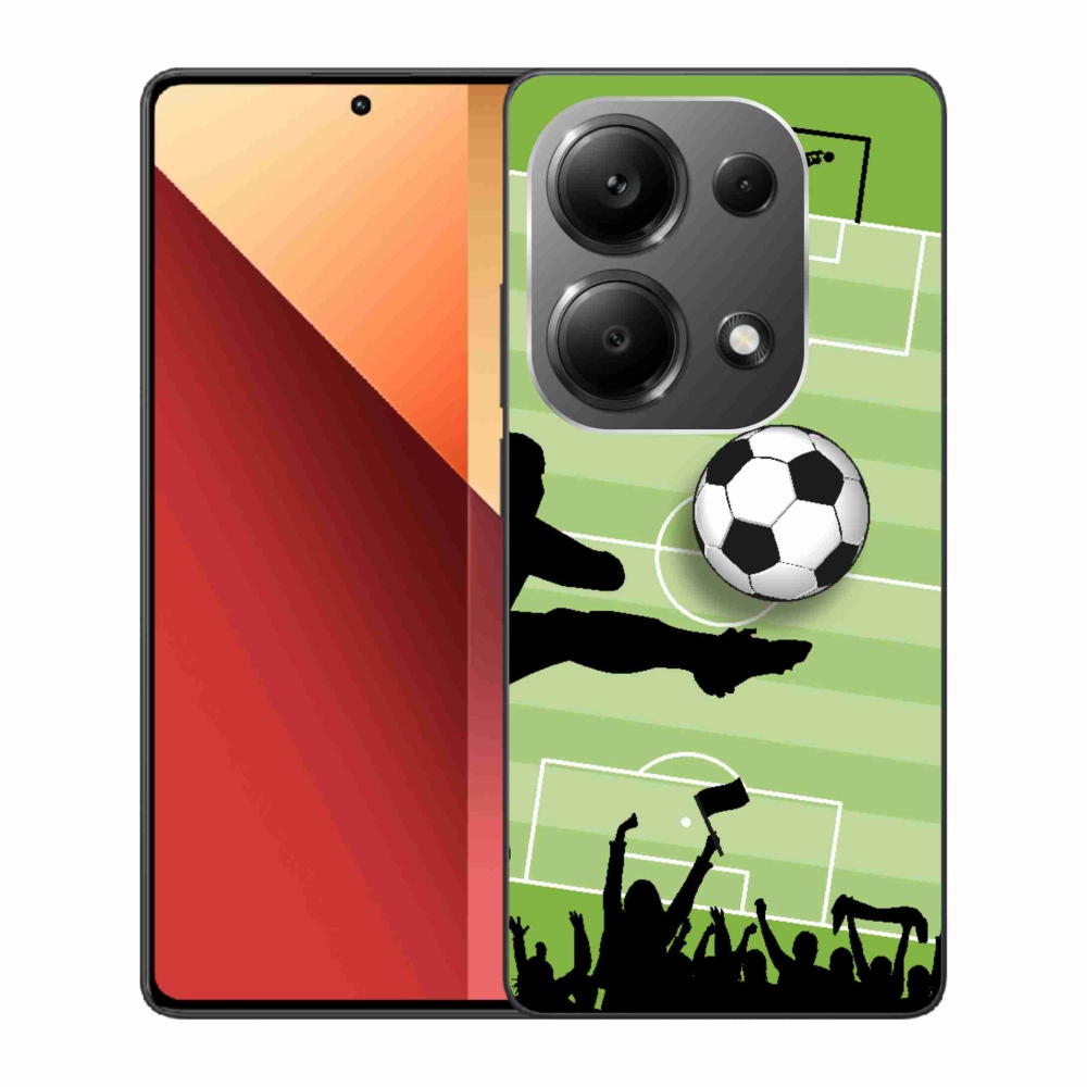 Gelový kryt mmCase na Xiaomi Redmi Note 13 Pro 4G/Poco M6 Pro - fotbal 3