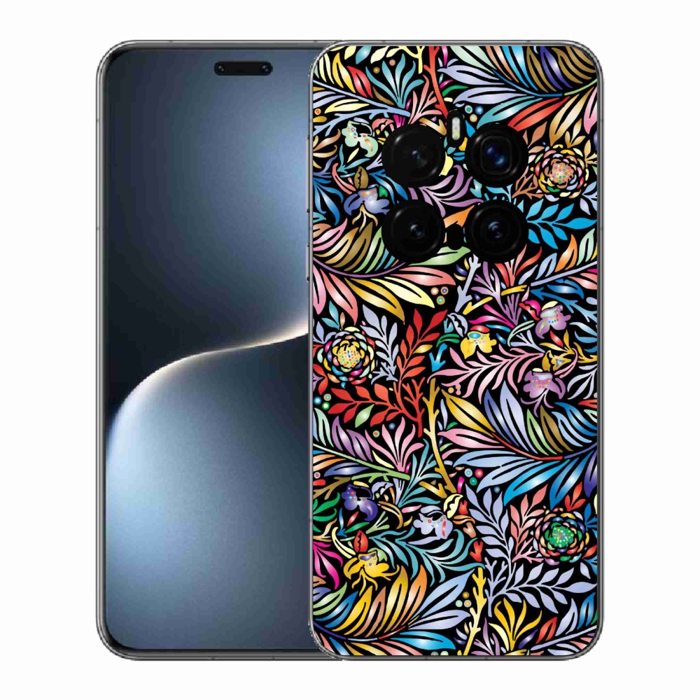 Gelový kryt mmCase na Honor Magic 7 Pro 5G - květiny 5