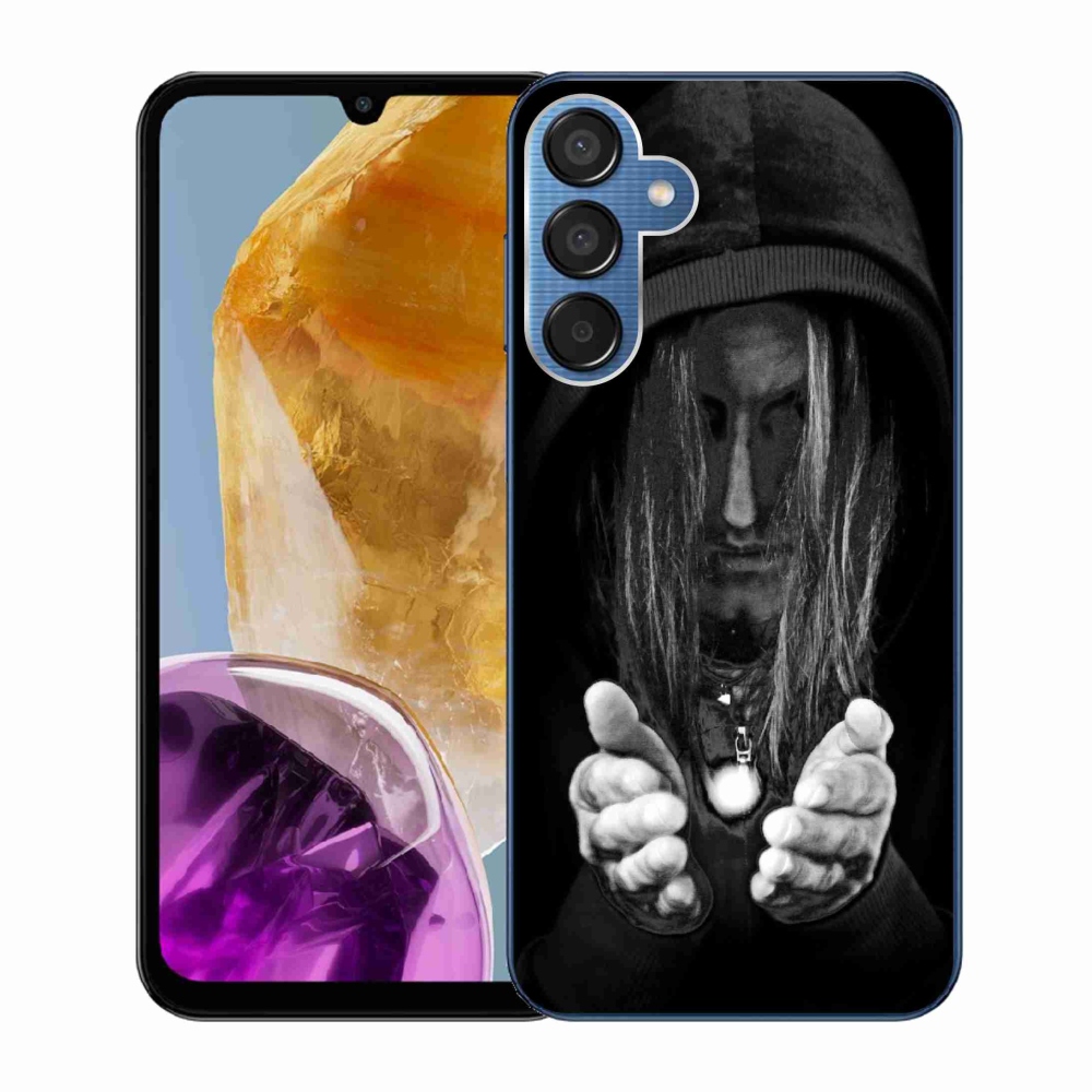 Gelový kryt mmCase na Samsung Galaxy M15 5G - tajemná osoba