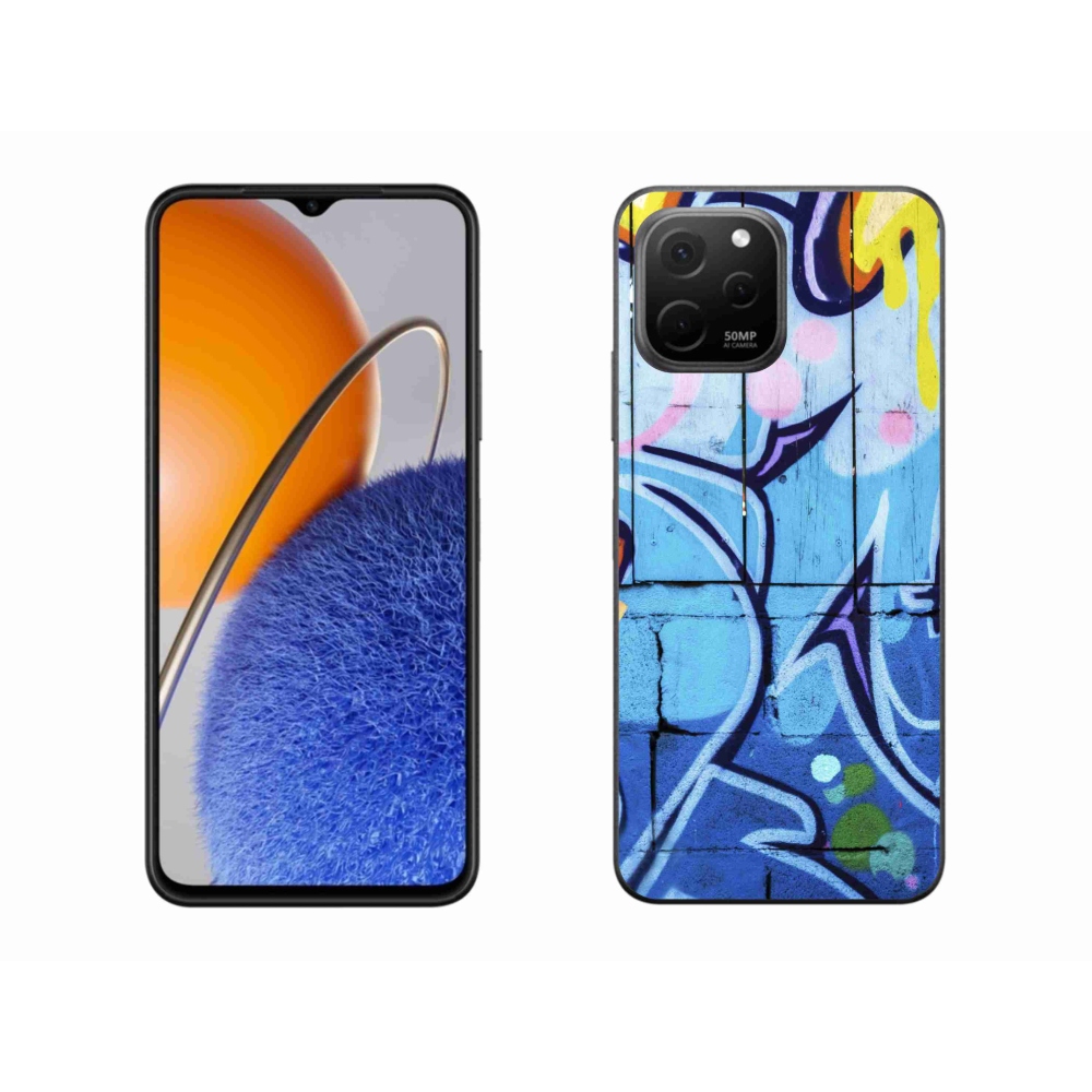 Gelový kryt mmCase na Huawei Nova Y61 - graffiti