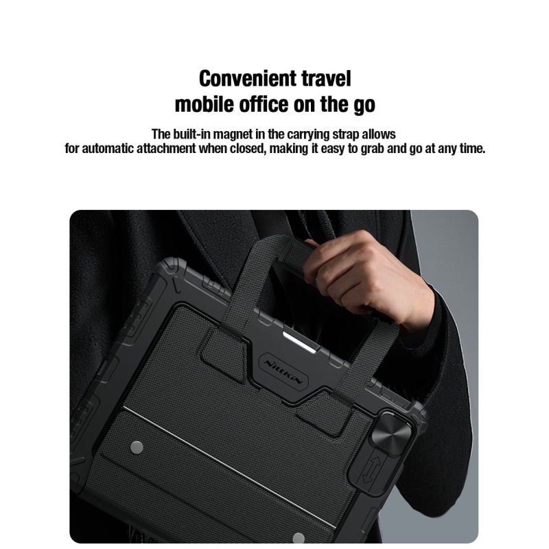 Nillkin Bumper GO Keyboard Case (Backlit Version) pro iPad Pro 12.9 2020/2021/2022/ Air 13 2024 Black