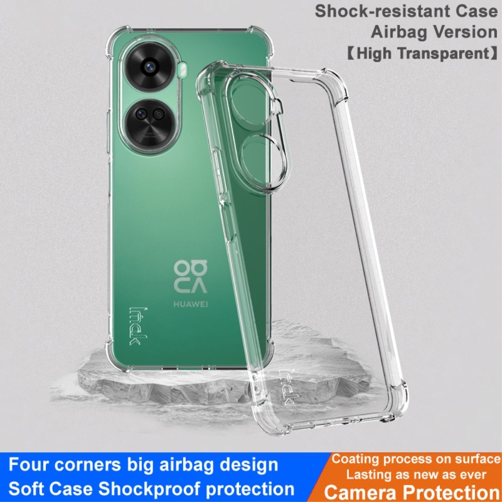 IMK průhledný gelový obal s vyztuženými rohy na Huawei Nova 12 SE