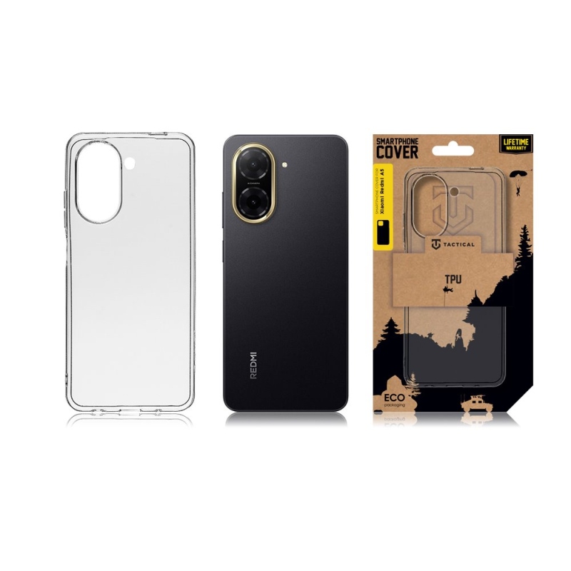 Tactical TPU Kryt pro Xiaomi Redmi A5 4G Transparent