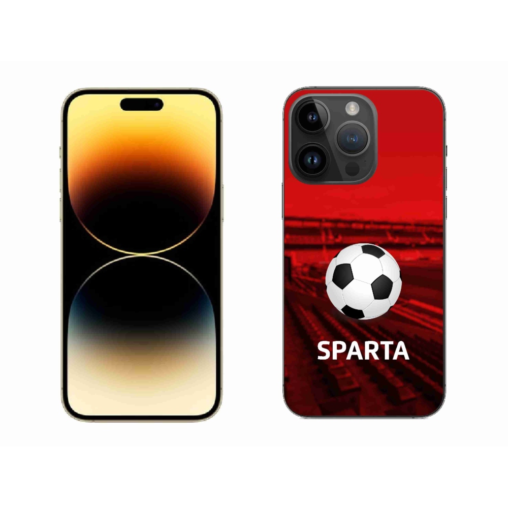 Gelový kryt mmCase na iPhone 14 Pro Max - sparta 1