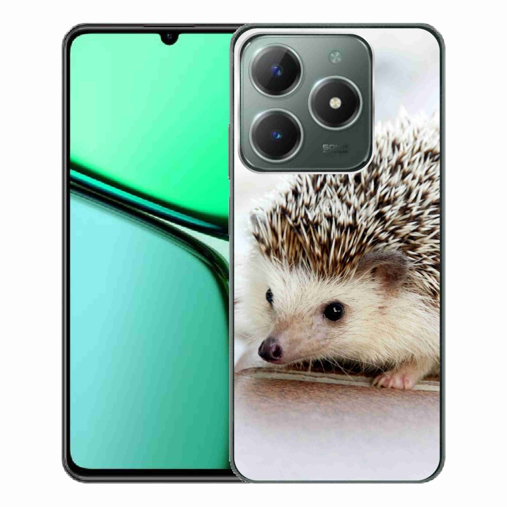 Gelový kryt mmCase na Realme C61 - ježek