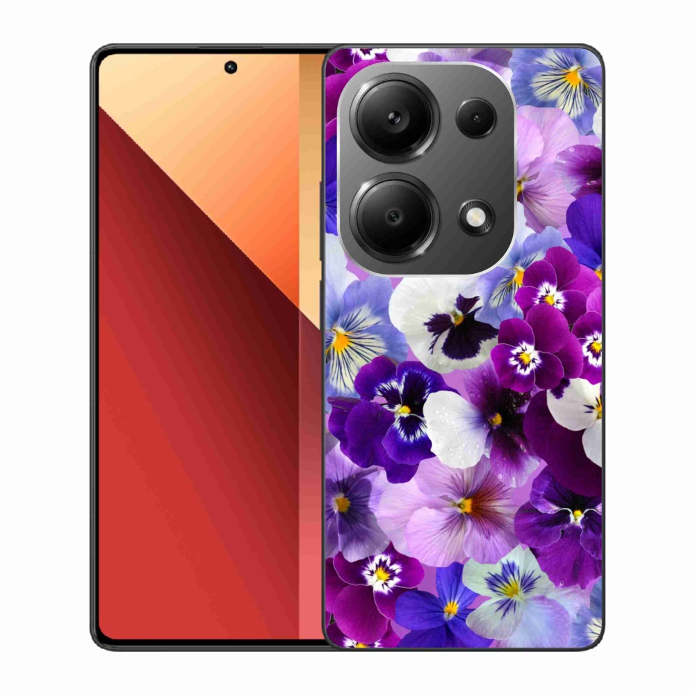 Gelový kryt mmCase na Xiaomi Redmi Note 13 Pro 4G/Poco M6 Pro - květiny 9