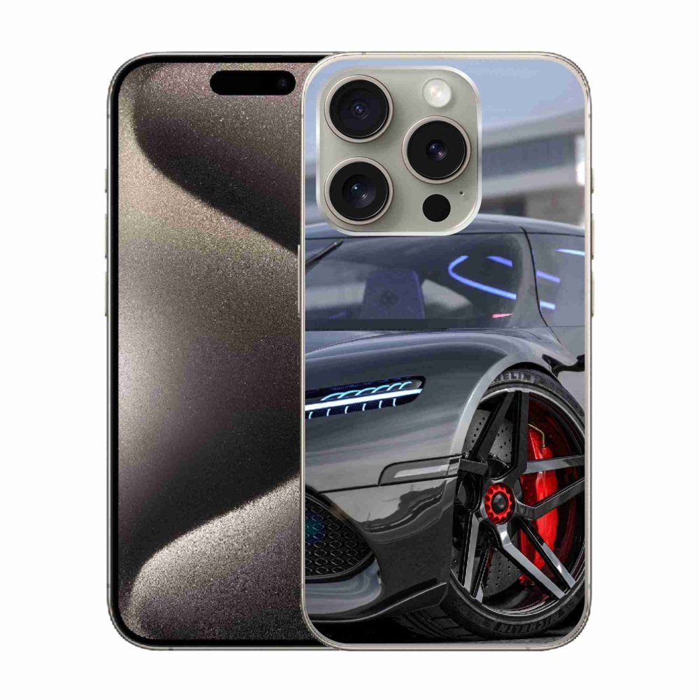 Gelový kryt mmCase na iPhone 15 Pro - auto 5
