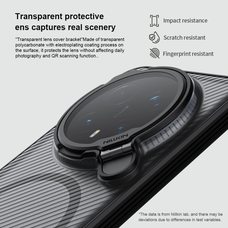 Nillkin CamShield Prop Magnetic Zadní Kryt pro Honor Magic 8 Pro Black