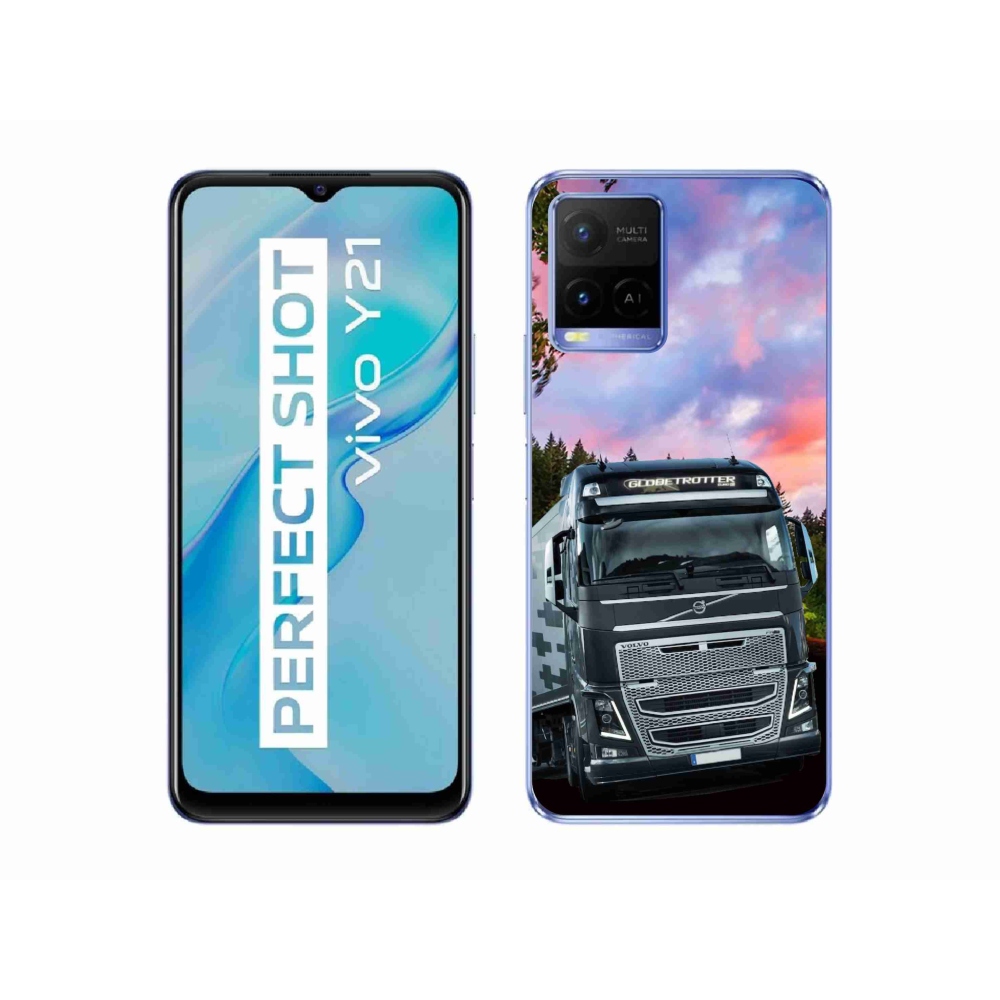 Gelový kryt mmCase na Vivo Y21/Y21s/Y33s - kamion 2