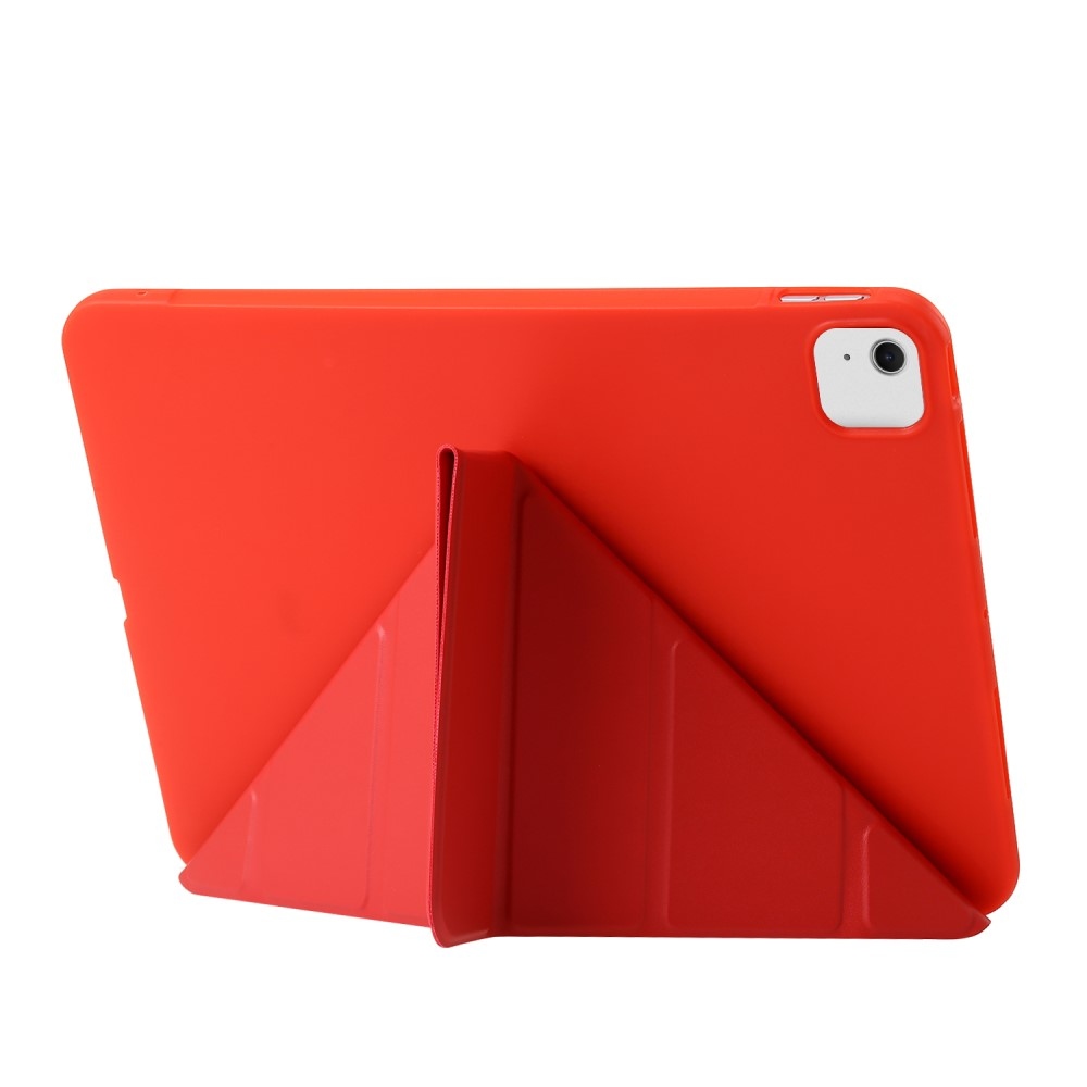 Origamis chytré polohovací pouzdro na tablet iPad Air 13 (2024)/(2025) - červené