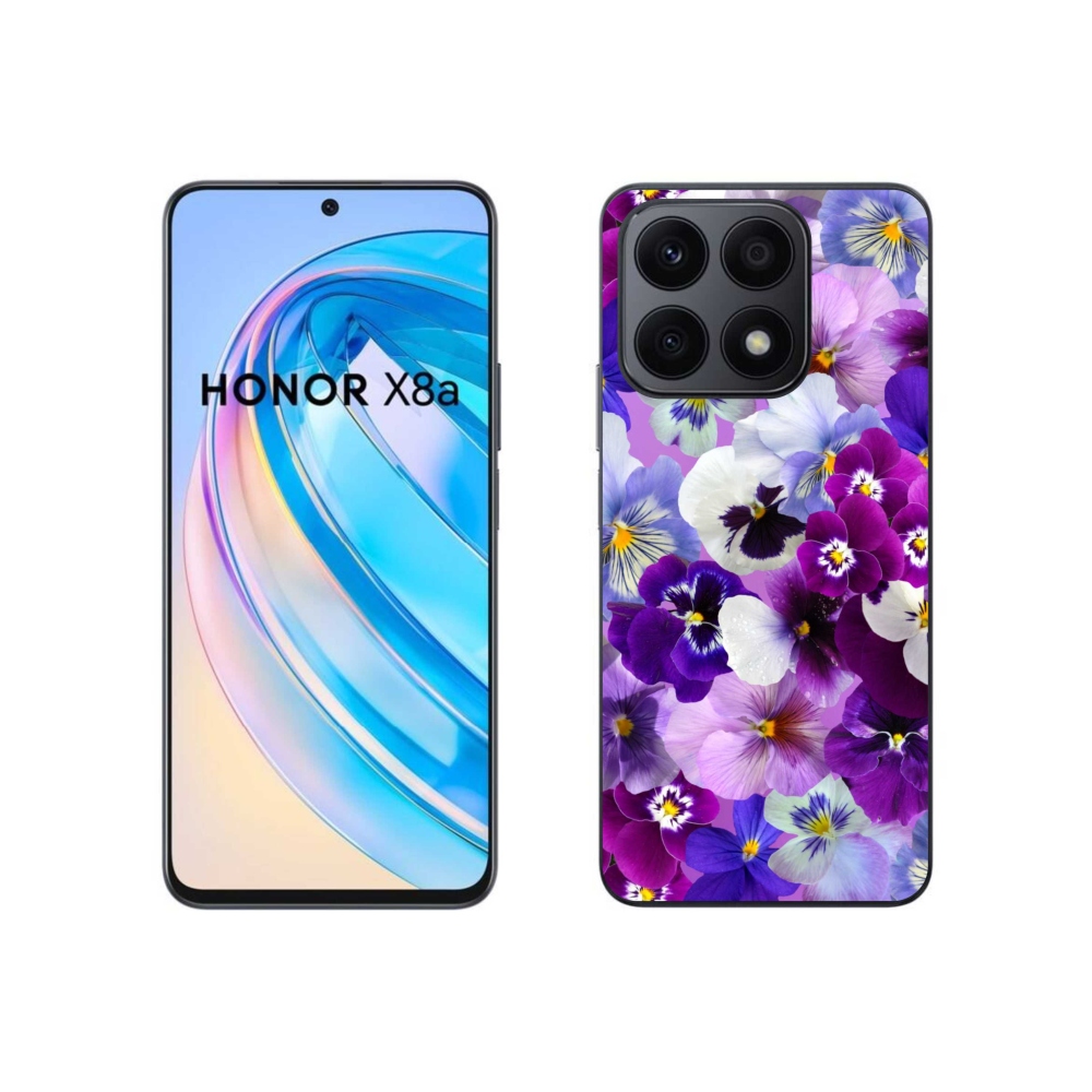 Gelový kryt mmCase na Honor X8a - květiny 9