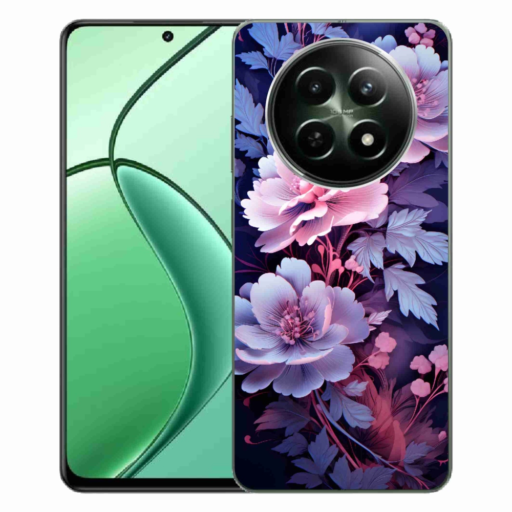Gelový kryt mmCase na Realme 12 5G/12x 5G - květiny 11