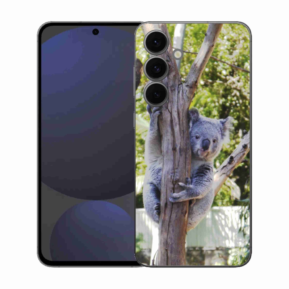 Gelový kryt mmCase na Samsung Galaxy S25 FE - koala