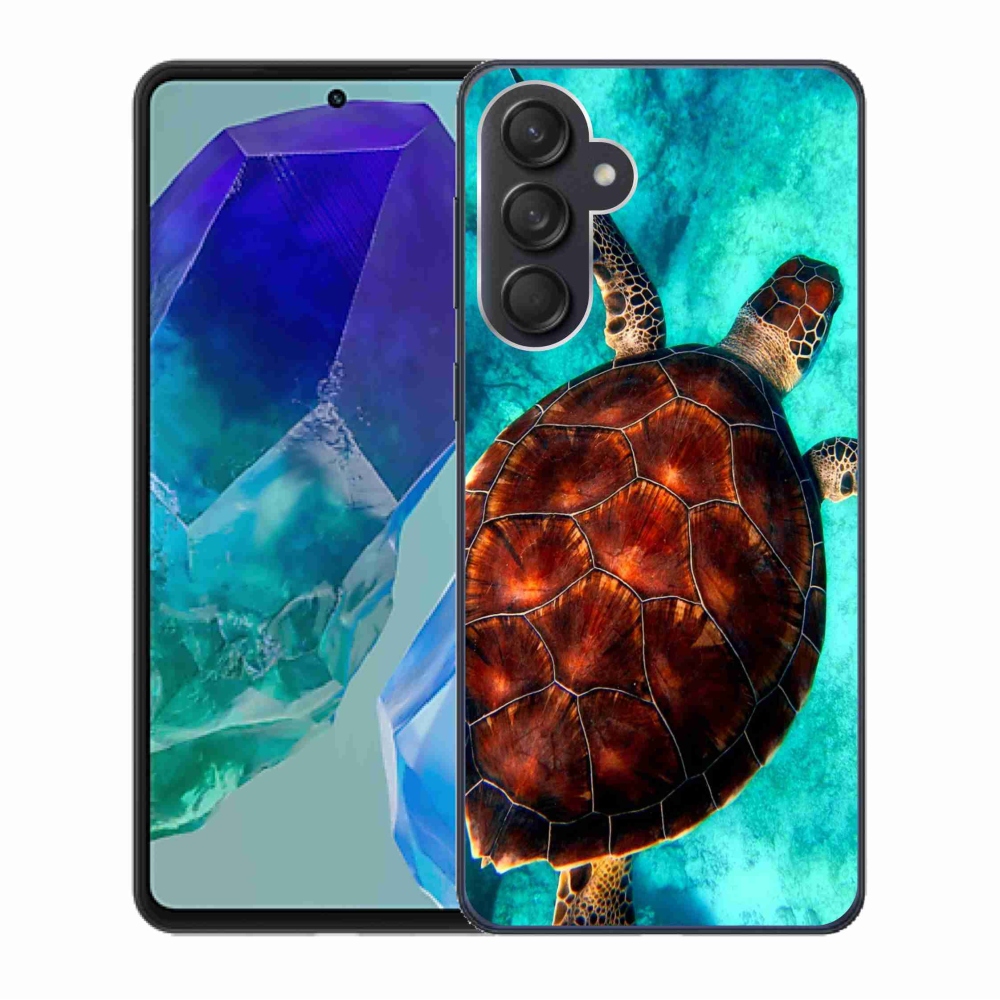 Gelový kryt mmCase na Samsung Galaxy M55 5G - želva