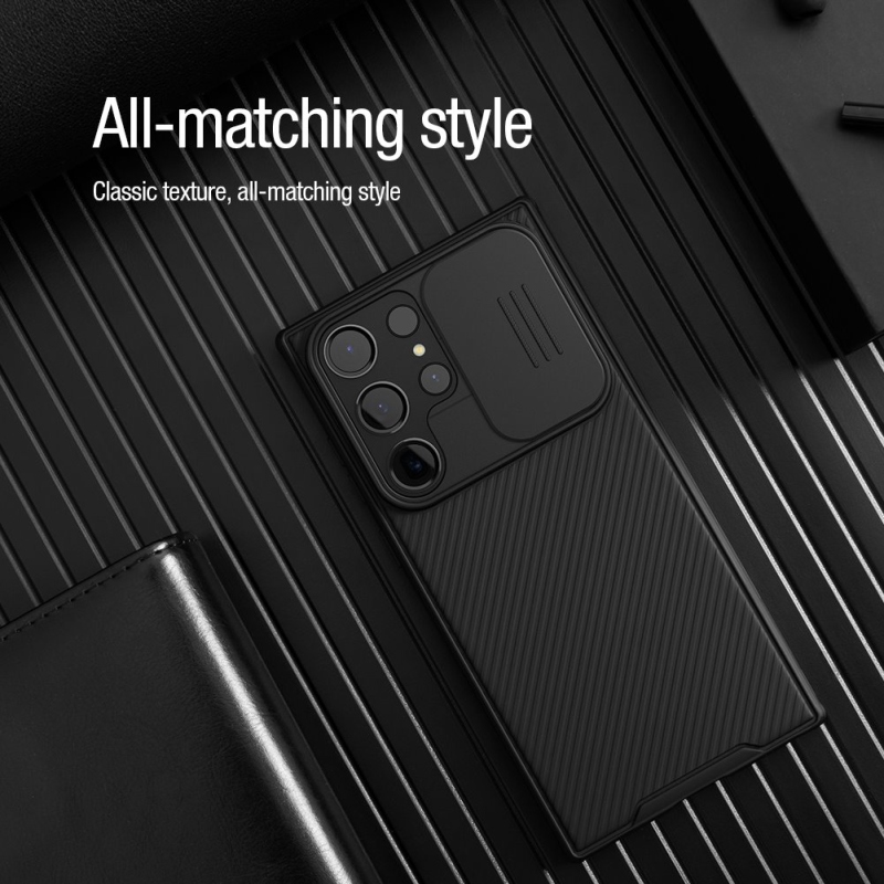 Nillkin CamShield PRO Magnetic Zadní Kryt pro Samsung Galaxy S23 Ultra Black