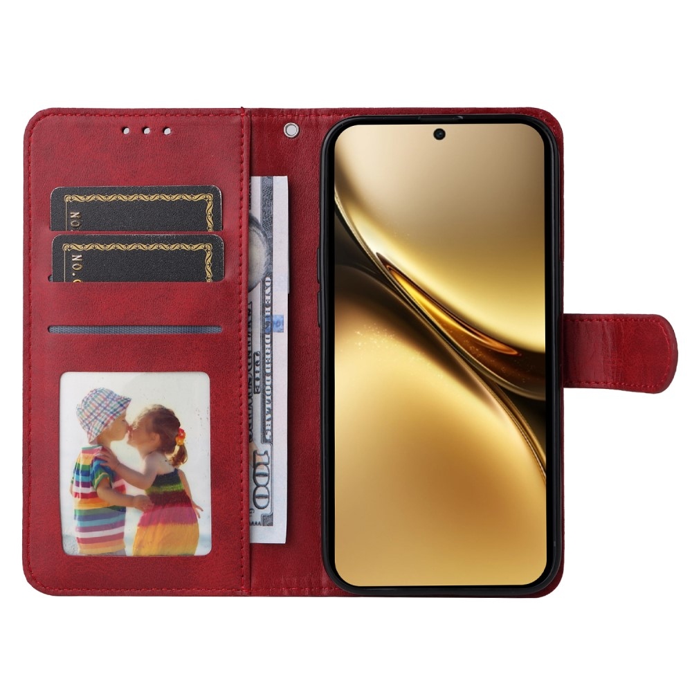 Feel knížkové pouzdro na Vivo X200 Pro 5G - červené