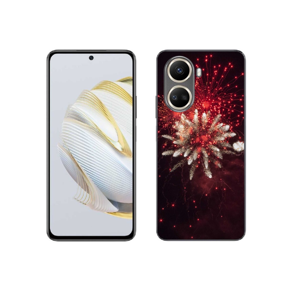 Gelový kryt mmCase na Huawei Nova 10 SE - ohňostroj