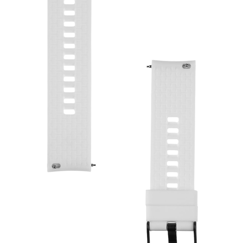 Tactical Quick Release Silikonový Řemínek 20mm White