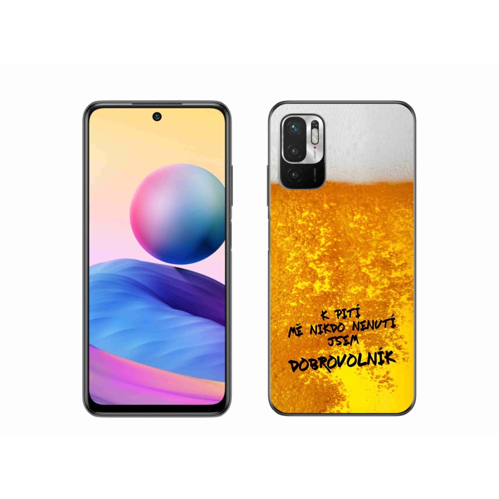 Gelový kryt mmCase na Xiaomi Poco M3 Pro/5G - pivní motiv 4