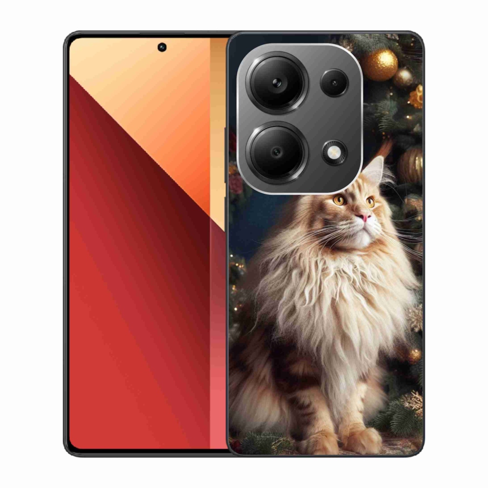 Gelový kryt mmCase na Xiaomi Redmi Note 13 Pro 4G/Poco M6 Pro - kočka u stromku