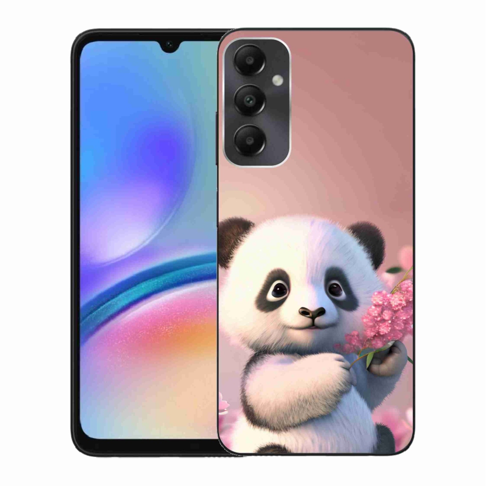 Gelový kryt mmCase na Samsung Galaxy A05s - roztomilá panda