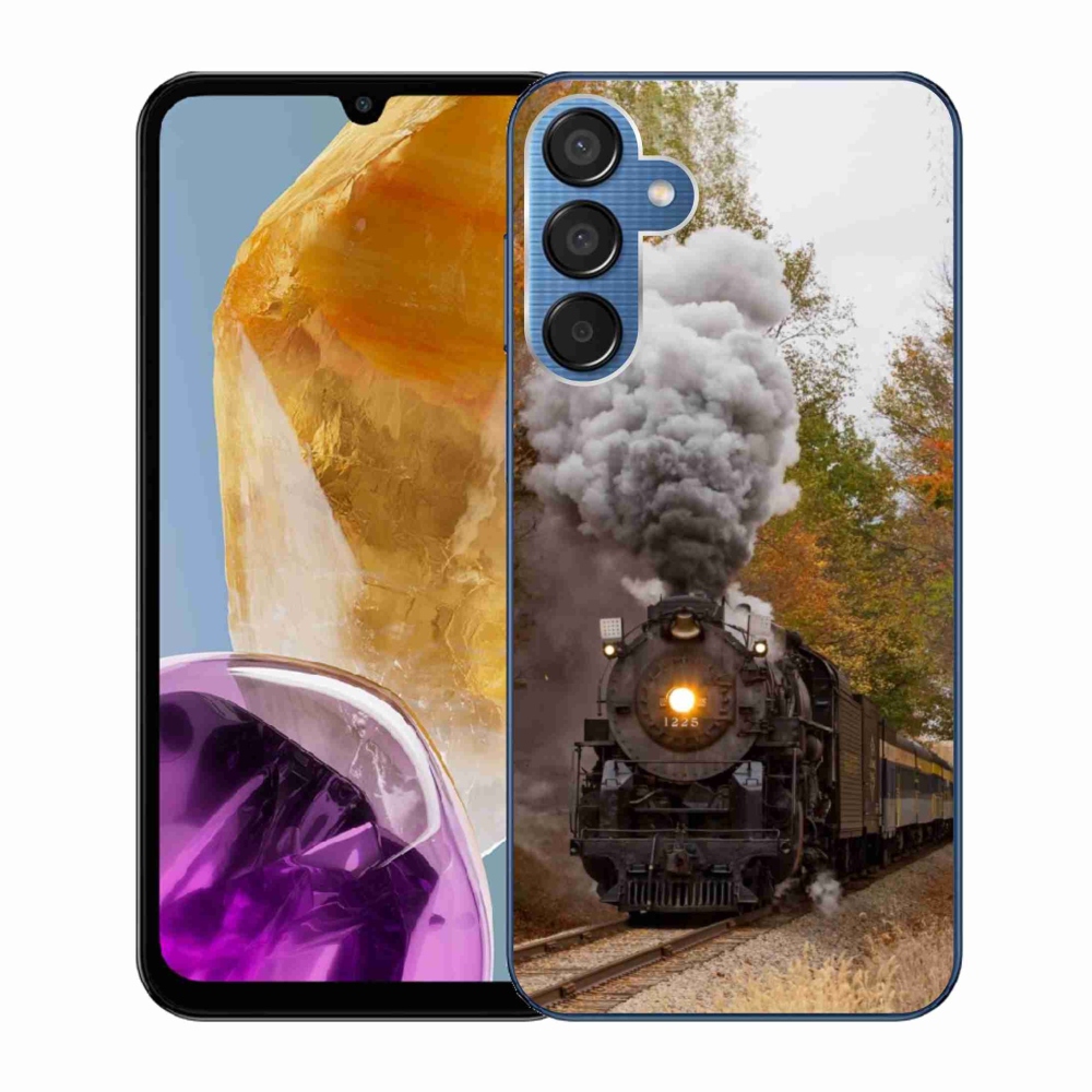 Gelový kryt mmCase na Samsung Galaxy M15 5G - vlak 1