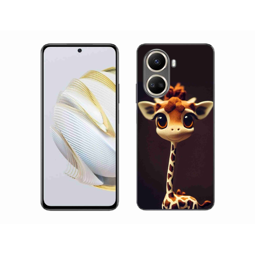 Gelový kryt mmCase na Huawei Nova 10 SE - malá žirafa