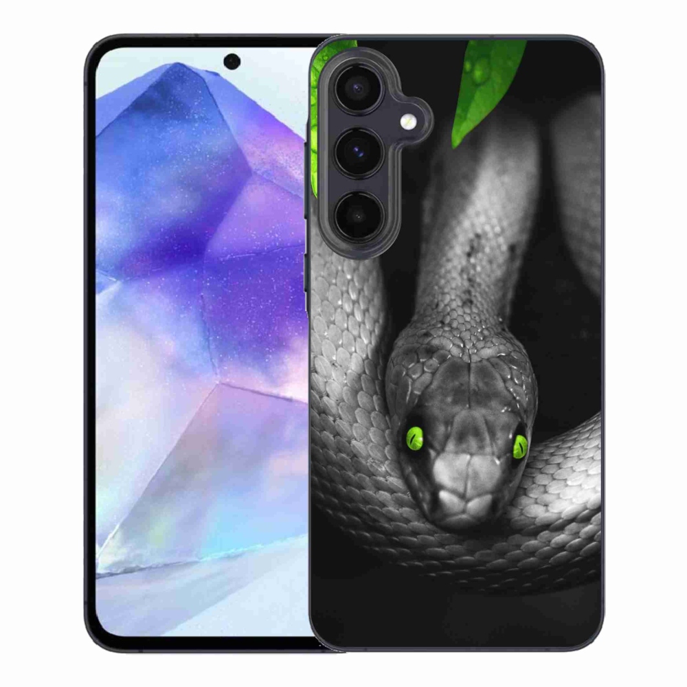 Gelový kryt mmCase na Samsung Galaxy A55 5G - had