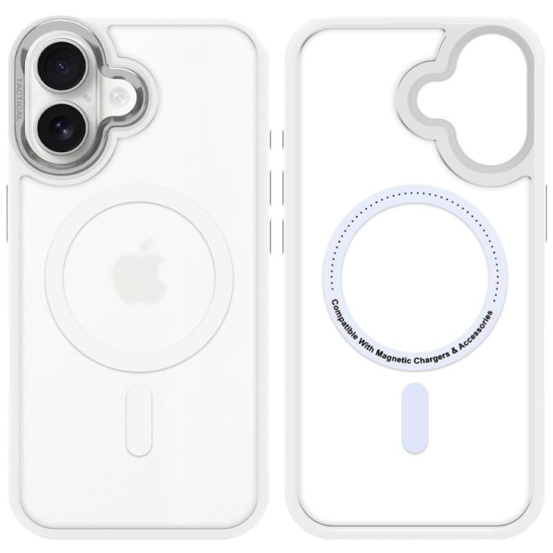 Tactical MagForce Hyperstealth 3.0 Kryt pro Apple iPhone 16 Snow White