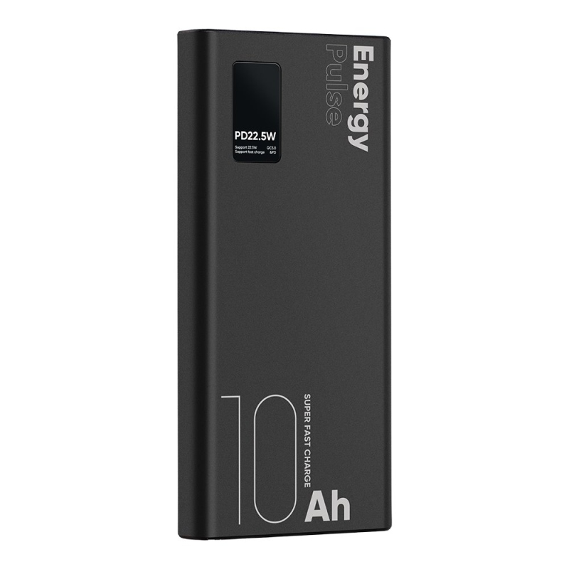 OBAL:ME EnergyPulse Powerbanka 10000mAh 22.5W Black