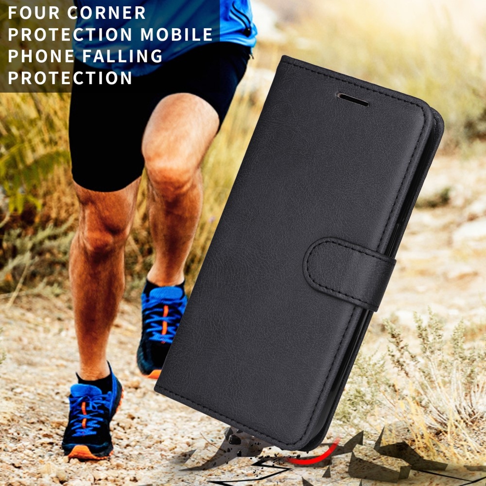 Wallet knížkové pouzdro na Xiaomi Redmi A5 (173.45x79.35x8.45mm) - černé