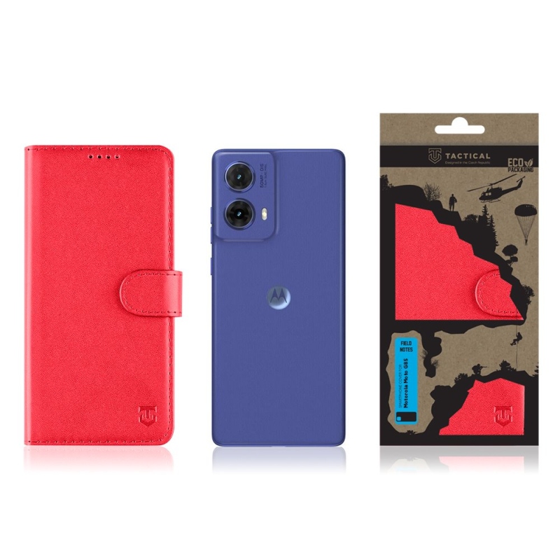 Tactical Field Notes pro Motorola G85 5G Red